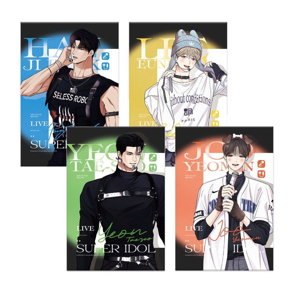 Webtoon MD [ No Love Zone x Gig of the Day ] Idol Series Art Board (GBEE42)