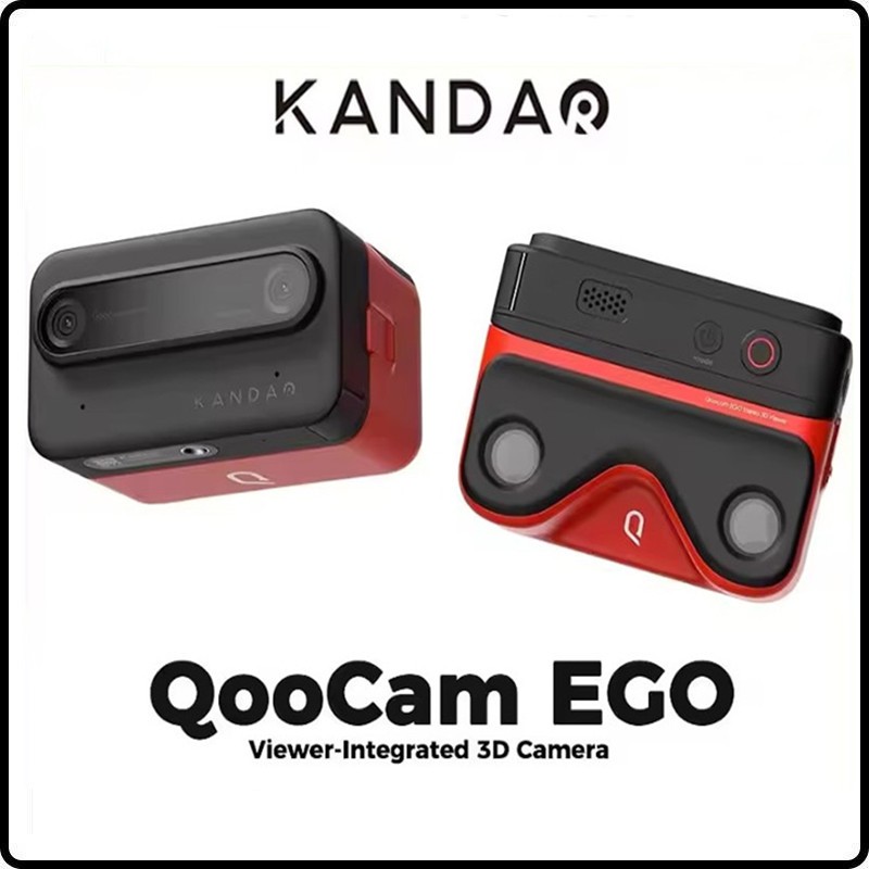 Kandao QooCam EGO Waterproof 3D Stereo Action Sport Camera 4K 60FPS VR Camera