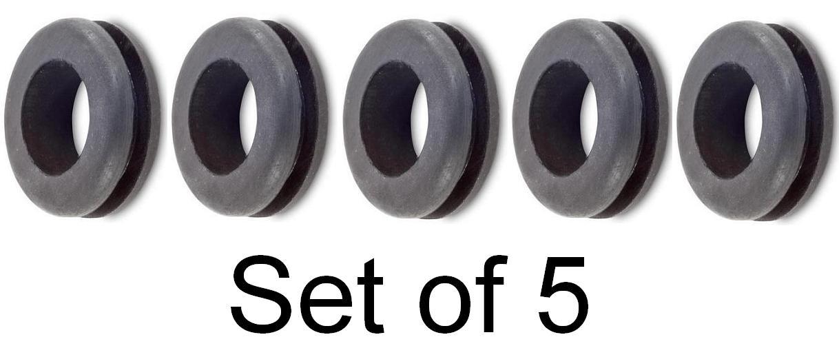 GeetarGizmos BOSS PEDAL GROMMET SET OF 5 O-ring Gasket for Boss Guitar Pedals