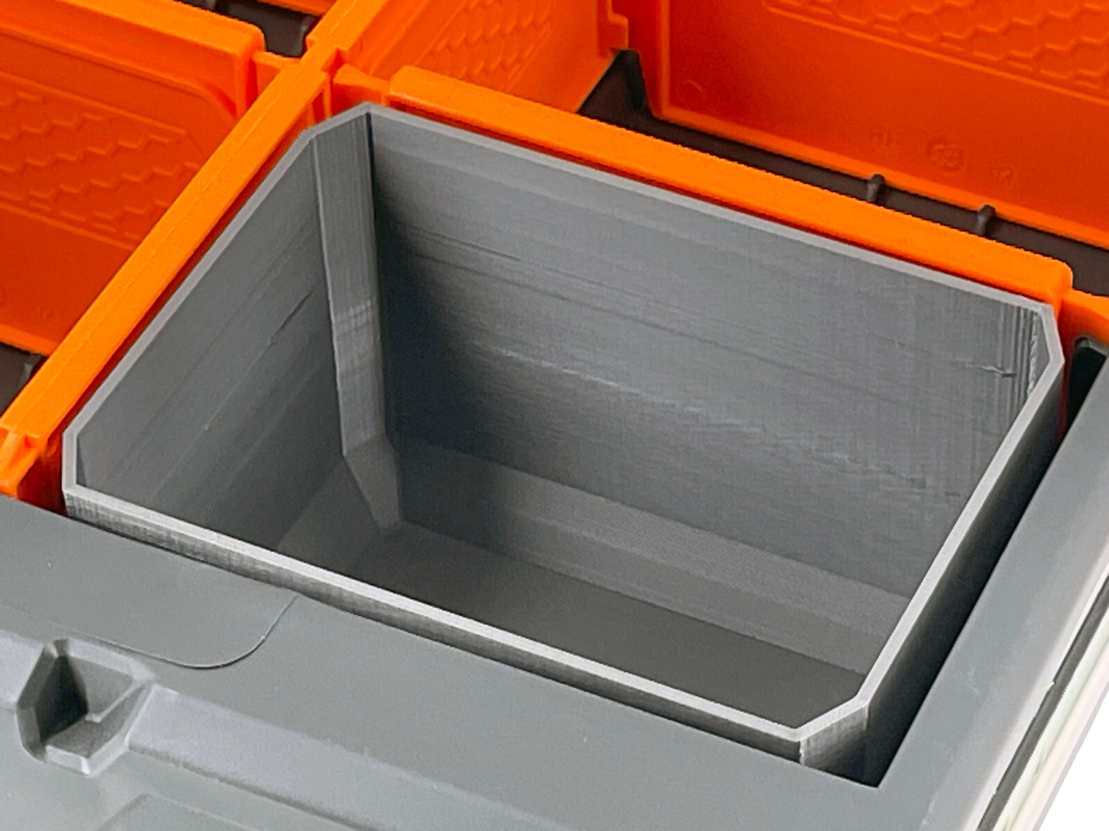 Klein Tools MODbox Three Drawer Toolbox Compatible Small Nesting Bin
