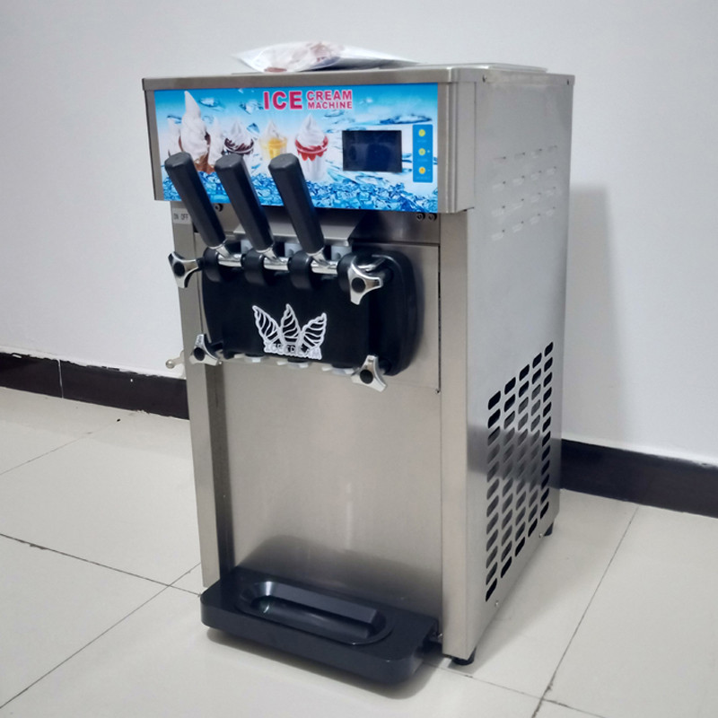 Ice Cream Sundae Machine Desktop Commercial Soft Ice Cream Makers 110v/220v