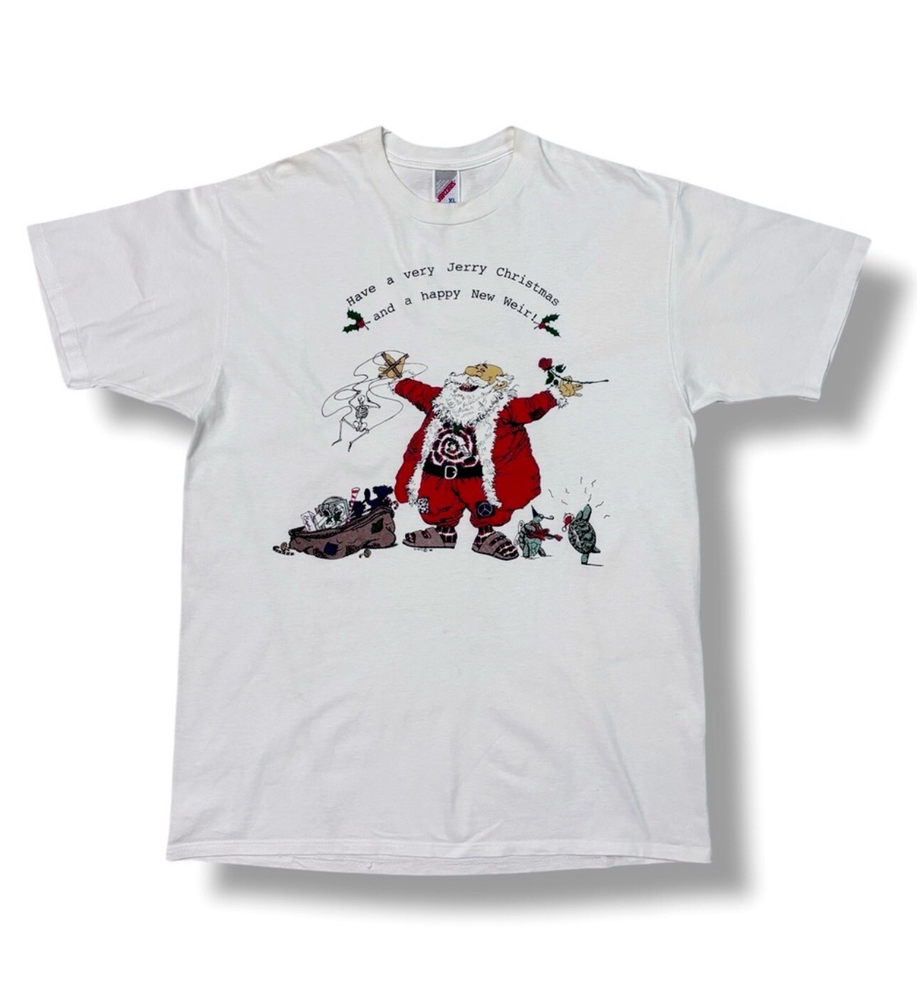 GRATEFUL DEAD 1989 Christmas Tour Shirt VINTAGE COLLECTIBLE RARE