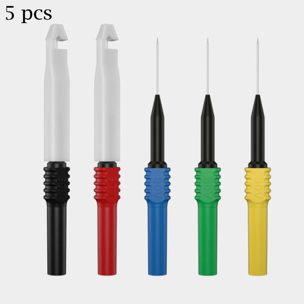 Test Probe Multimeter Tools 30-60V/30A 4mm AC/DC Head/Needle Insulated