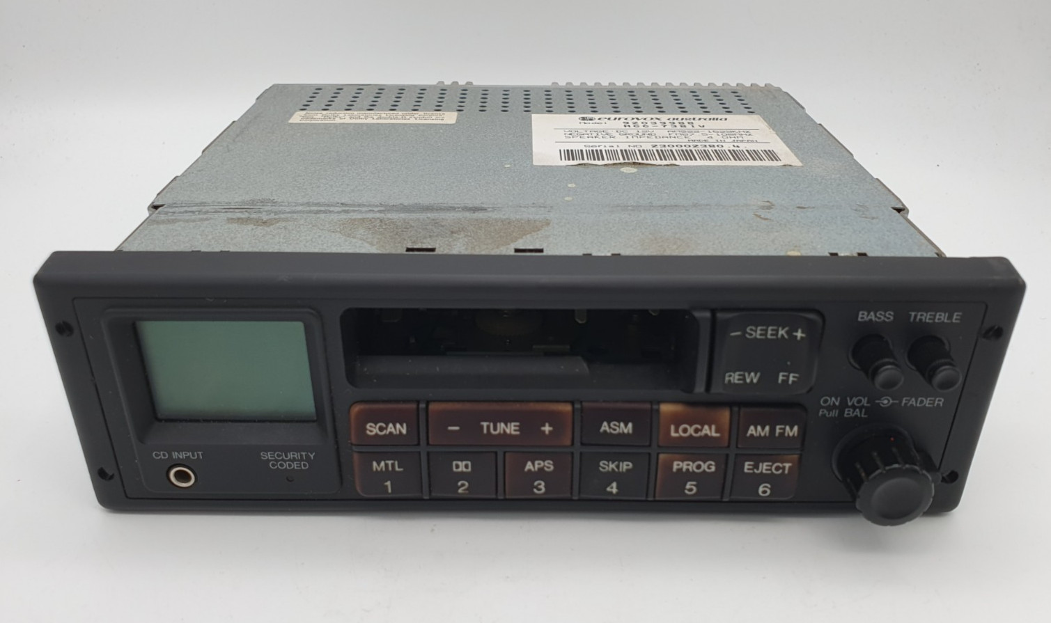 MCC-7381V 92039988 Eurovox Radio Cassette Calais Statesman VP VQ VN VR VS