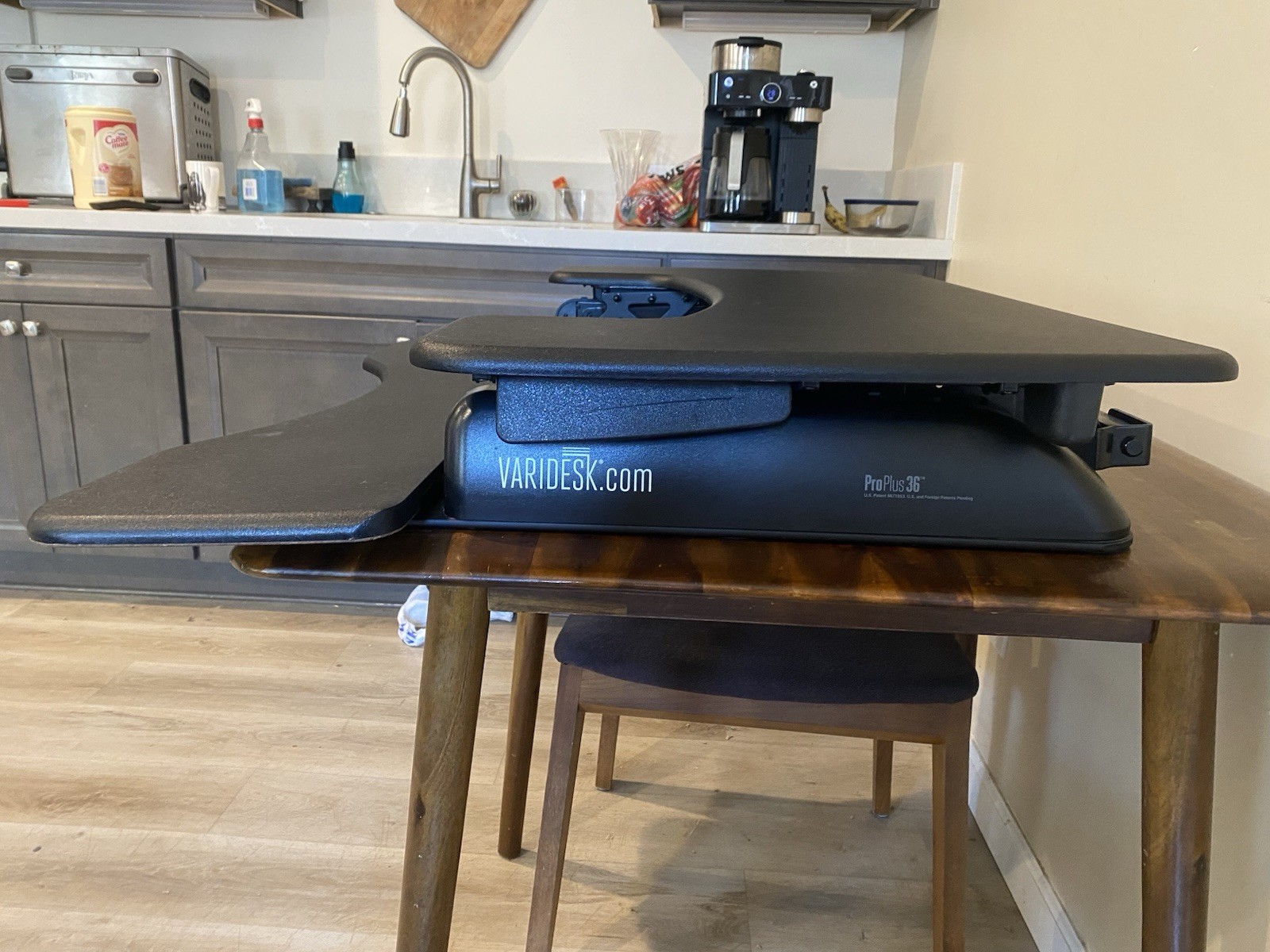VARIDESK Pro Plus 36 Adjustable Height Rectangle Desk Converter 36in