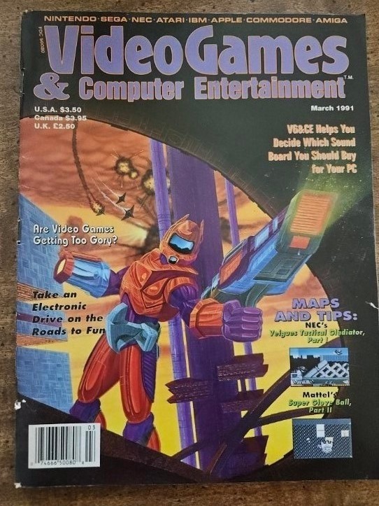 Video Games & Computer Entertainment - March 1991