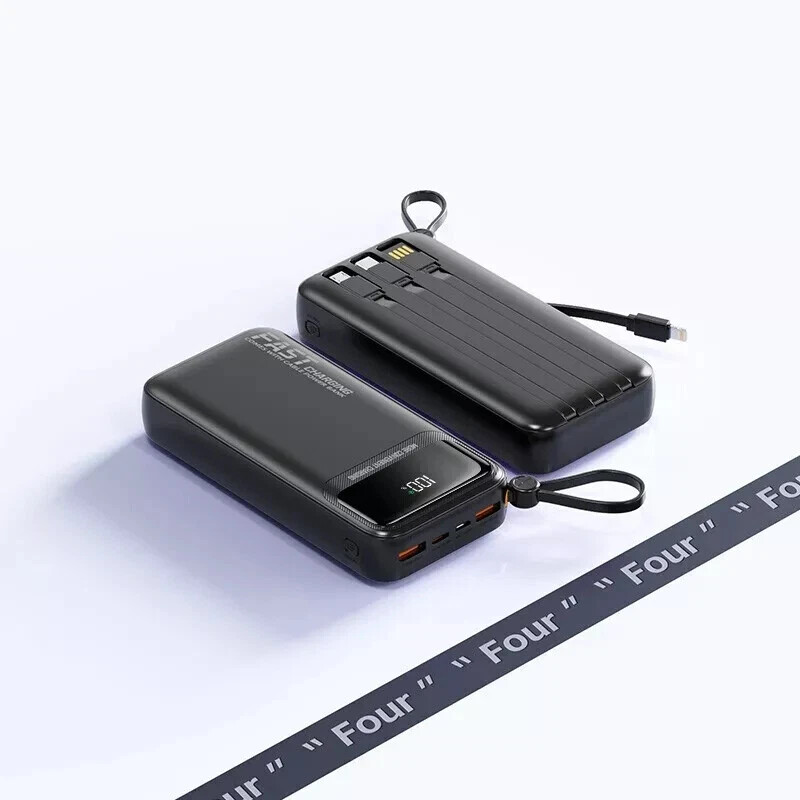 10000mAh Portable Fast Charging Power Bank with output for type-c/ iPhone/ micro