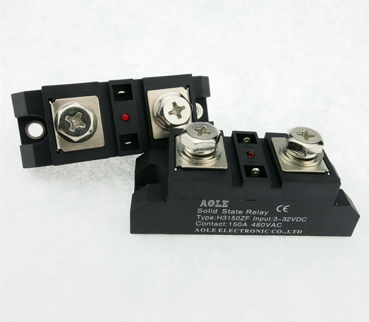 Industrial grade 150A single-phase solid state relay H3150ZF 480VAC DC - AC