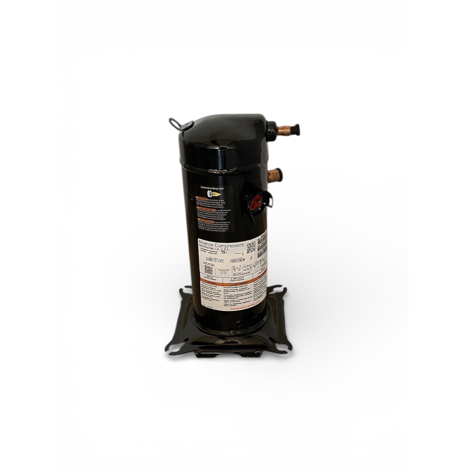 Alliance Compressors SDA021C1CPZ COM14871 Compressor 208-230V 60HZ
