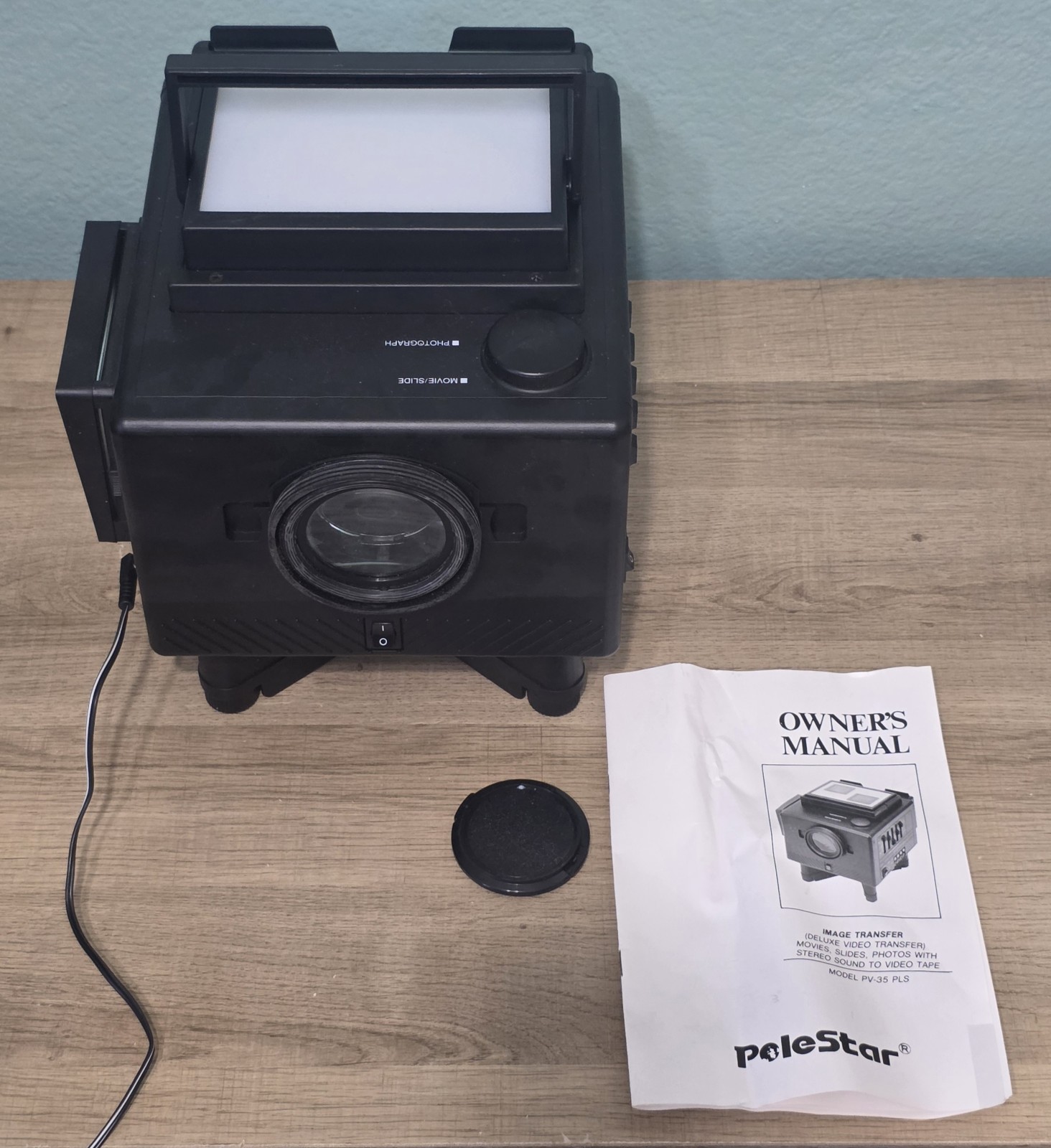 Vintage PoleStar Home Studio Film & Slide Transfer System + Manual