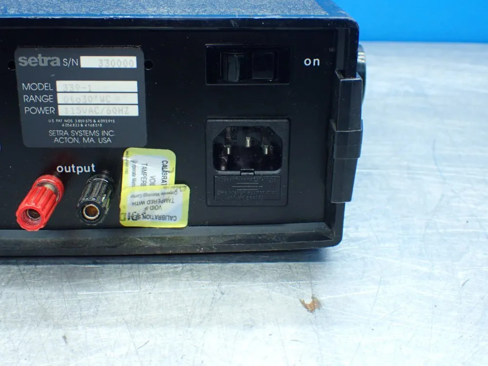 SETRA ULTRASONIC MANOMETER 339-1