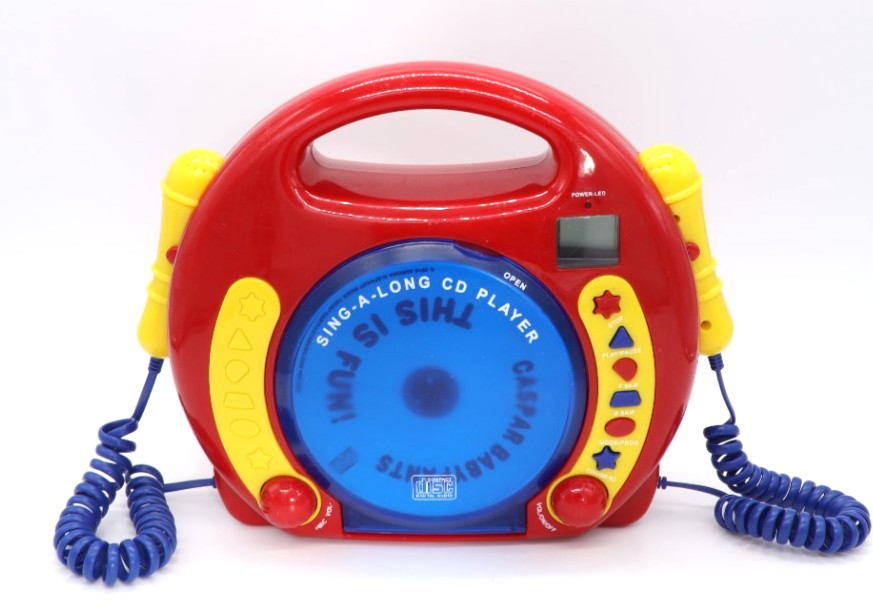 Chad Valley Sing A Long CD Player w/ Caspar Babypants CD