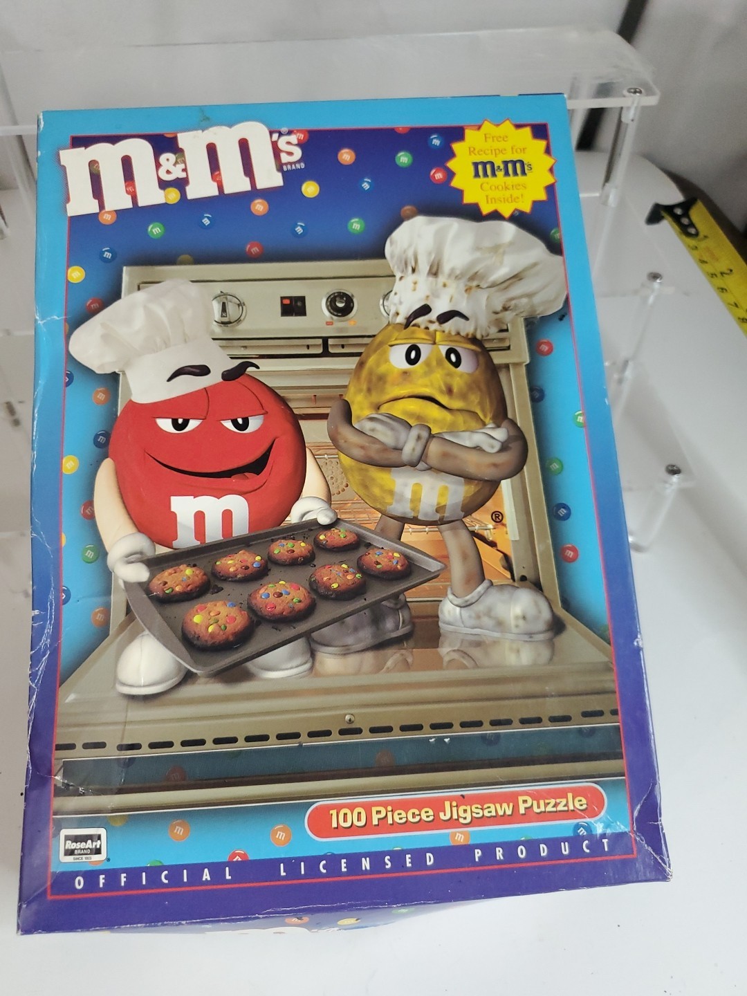 M&M's Candy 100-Piece Jigsaw Puzzle Official Licensed Product 11-1/2" x 16-1/4"