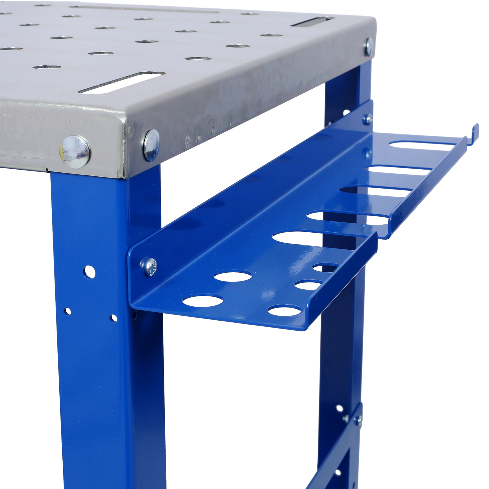 36"x18" Welding Table 1200lbs Load Capacity Steel Workbench Work Bench 5/8”Holes