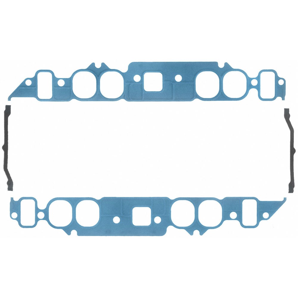 Fel Pro Intake Gasket Set MS90240-2; Replacement Composite Oval Port for BBC