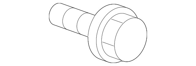 Genuine Mitsubishi High Note Horn Bolt MF915002