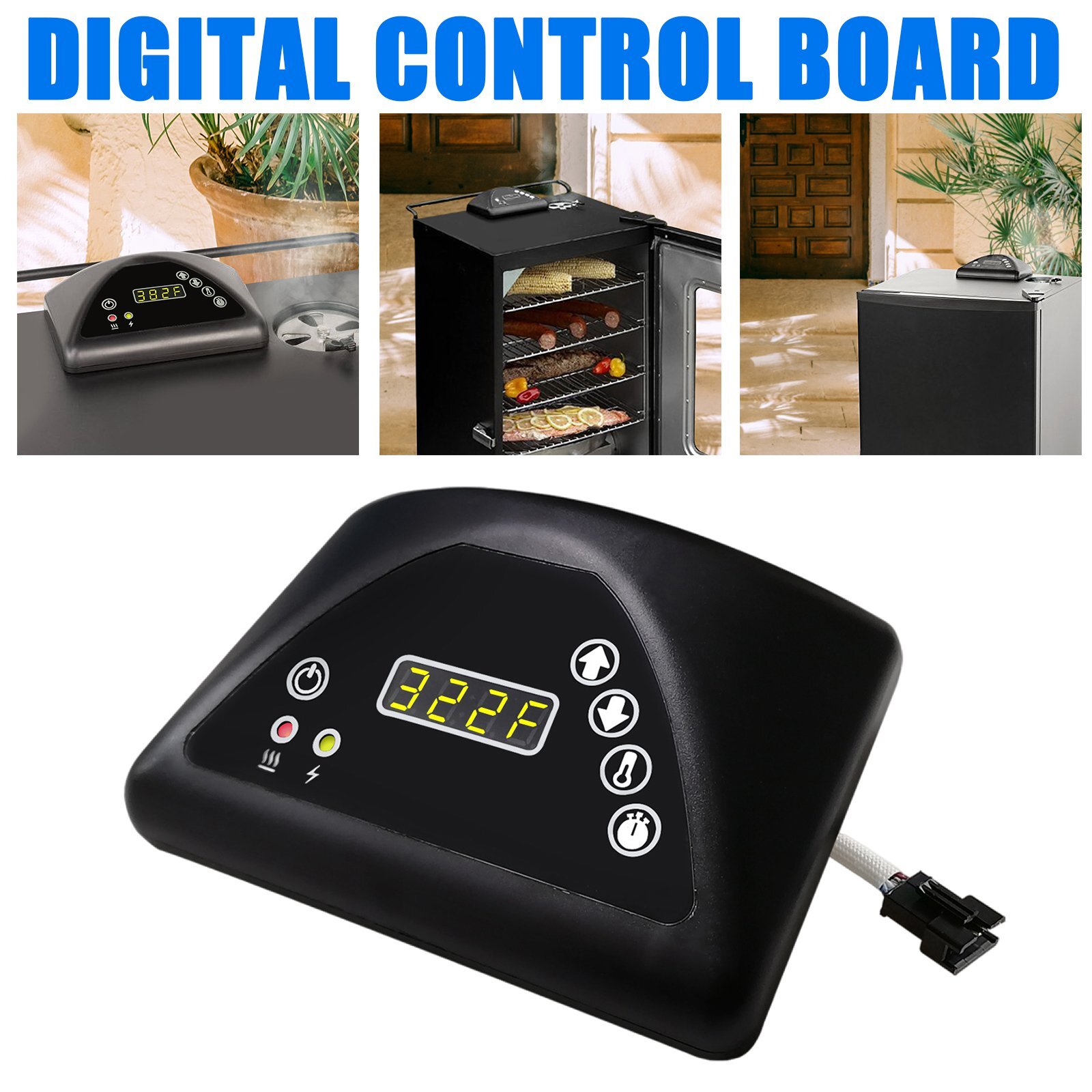 US Control Board Replacement Digital For Masterbuilt 20071317/20071117/2107121Lu