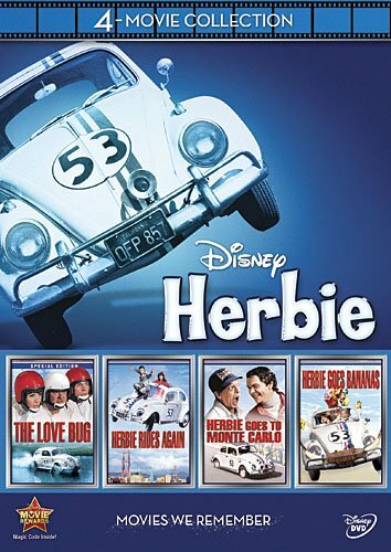 HERBIE THE LOVE BUG 4-MOVIE COLLECTION New 4 DVD All 4 Original Films