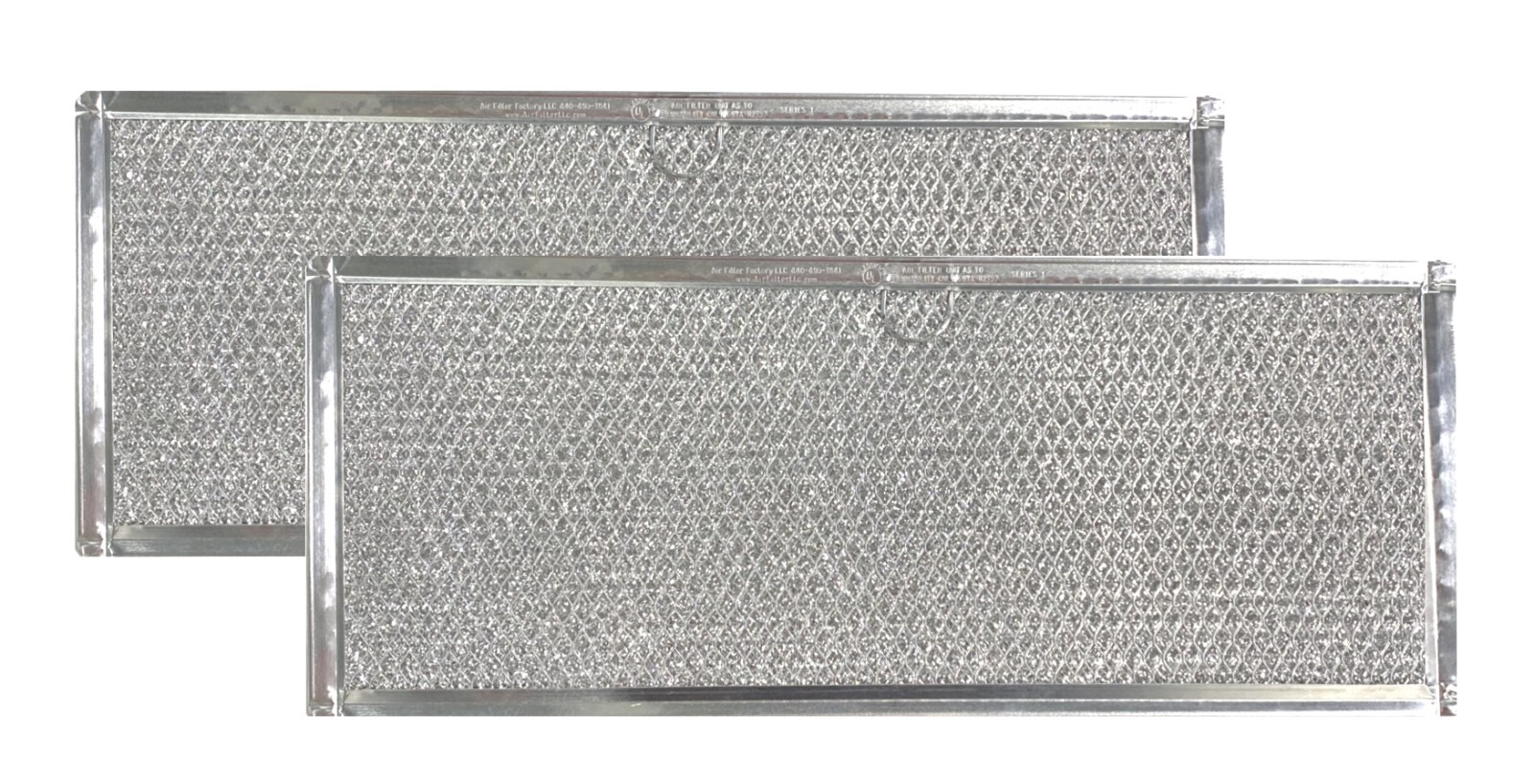 Compatible Whirlpool WP71002111 Microwave Range Hood Grease Filters (2 Pack)