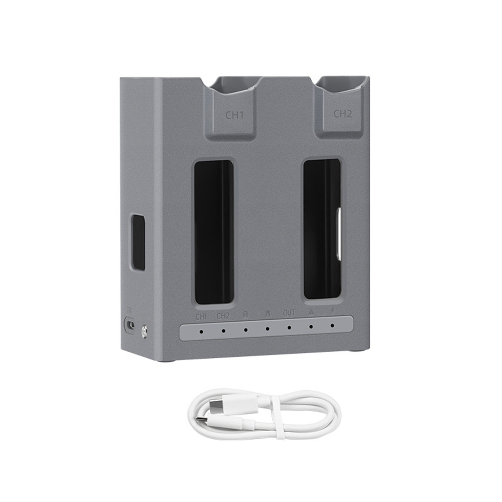 Dual-Port Smart Charger Hub For DJI Mavic 4 Pro w/Auto Mode Switch & Power Bank