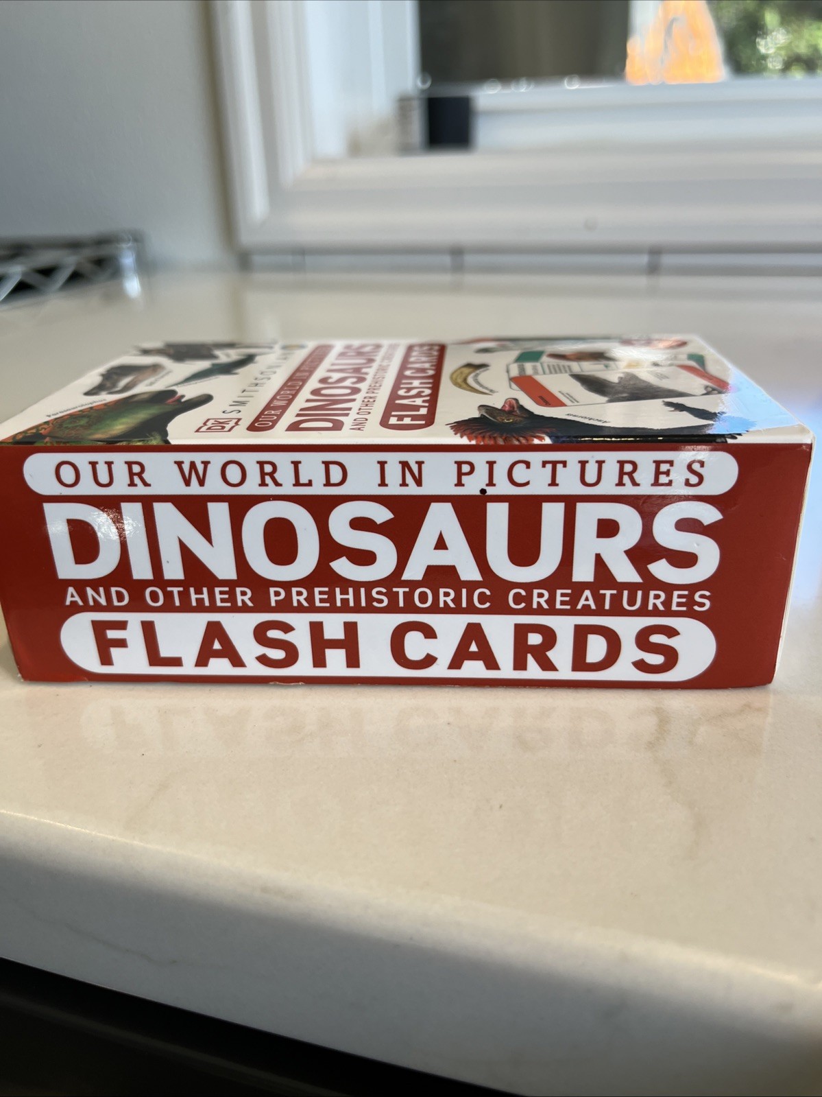 NIB Smithsonian Dinosaur Prehistoric Creature Flashcards (125)