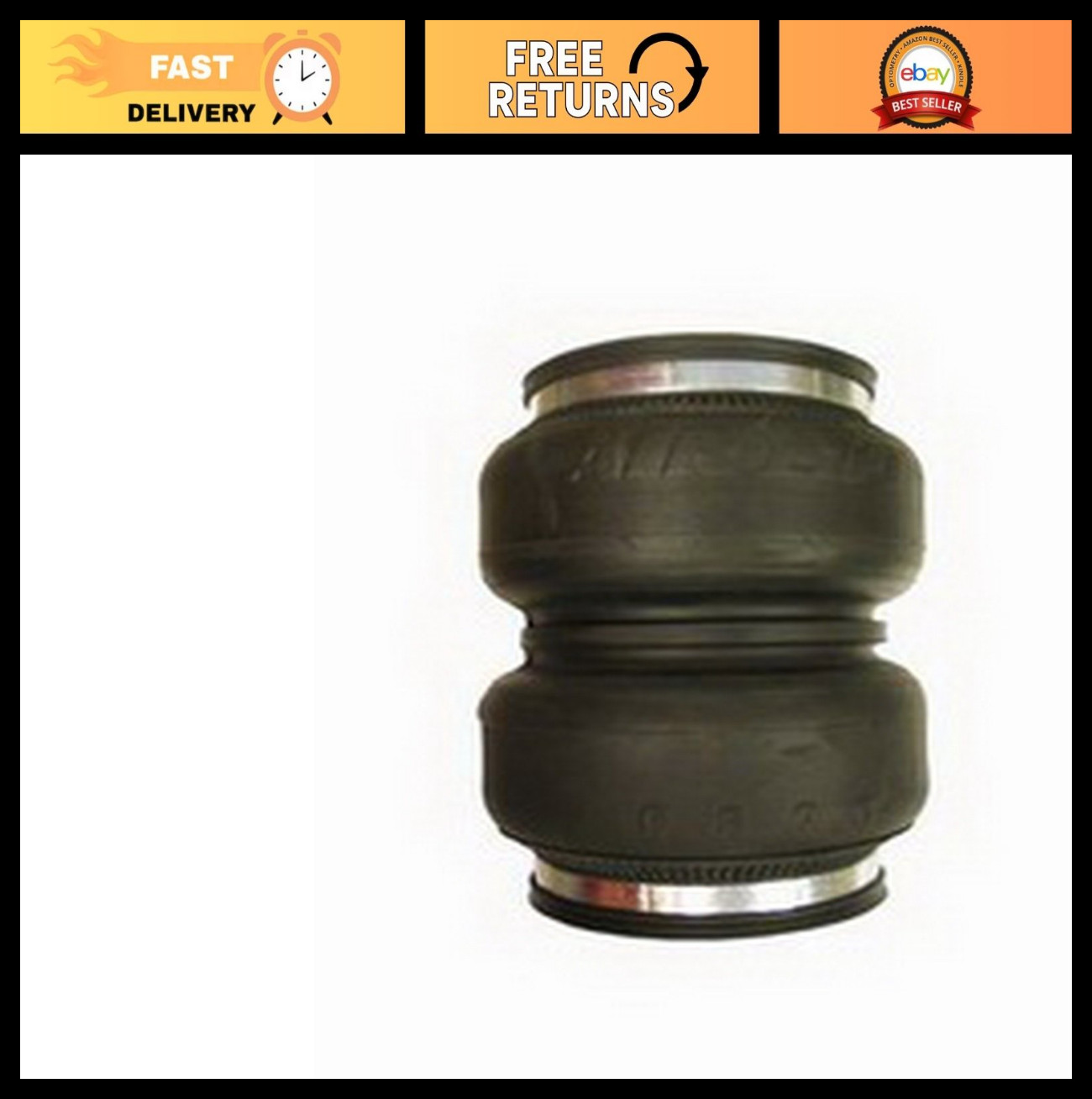 Replacement Air Spring Kit with Hardware - Heavy Duty Suspension Upgrade