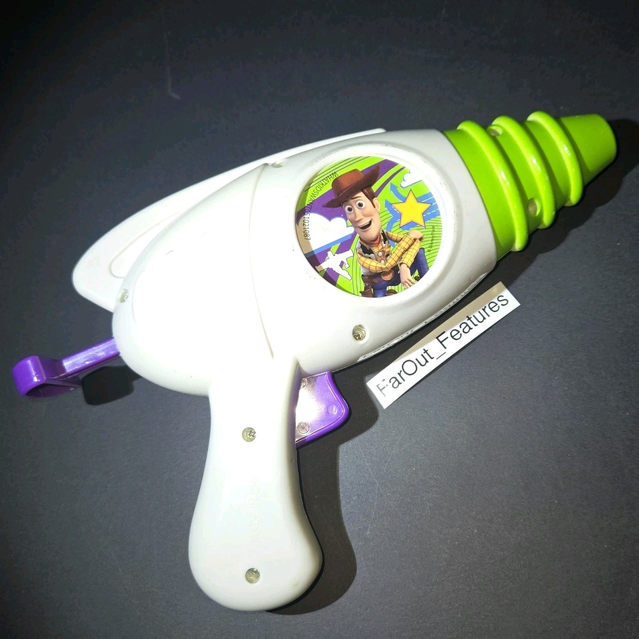 Disney Pixar Toy Story 4 Woody/Buzz Dart Blaster Foam Dart Gun - GUN ONLY