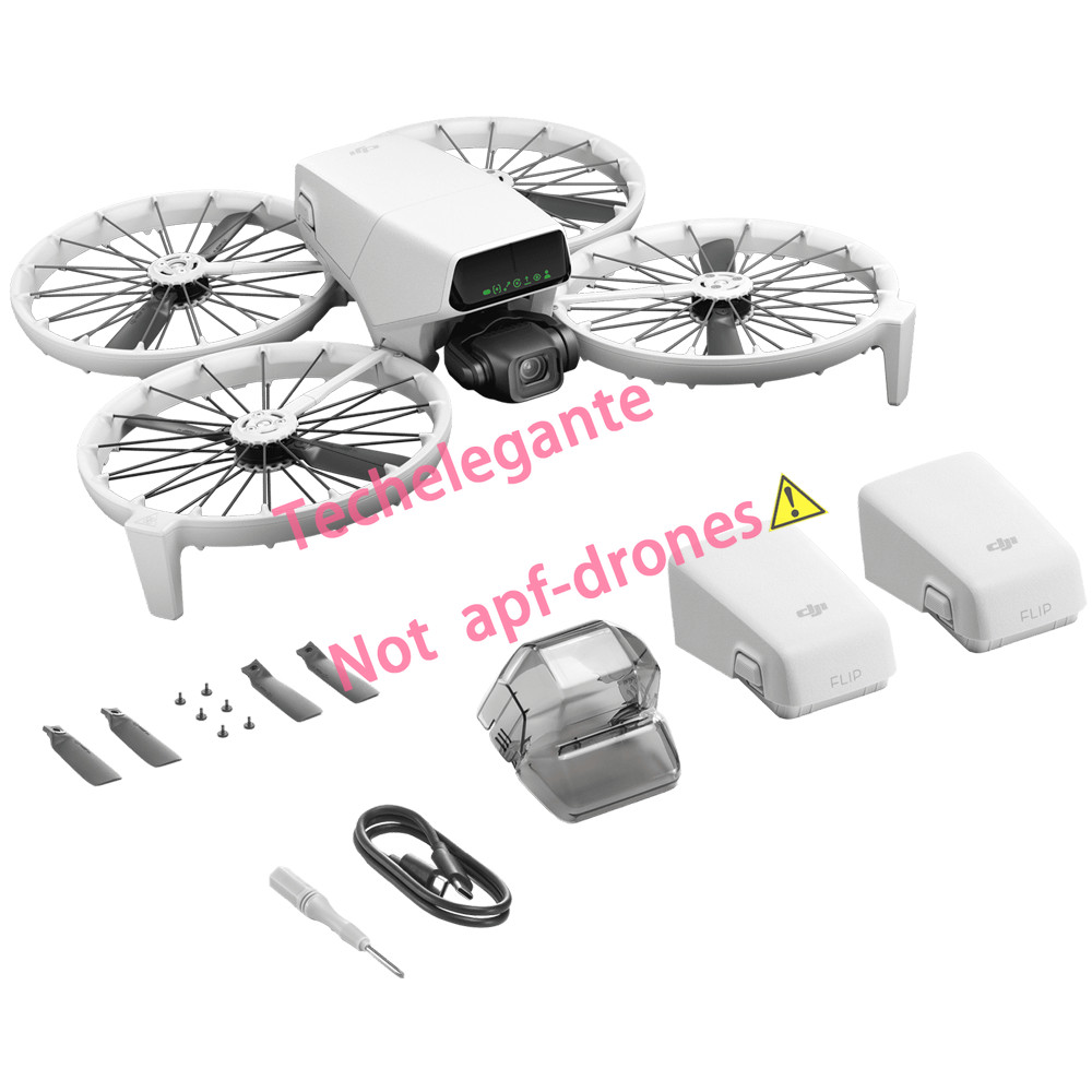 DJI Flip Fly More Combo (No RC) – 4K/60fps, 249g, 48MP, 2 Batteries, 95% new