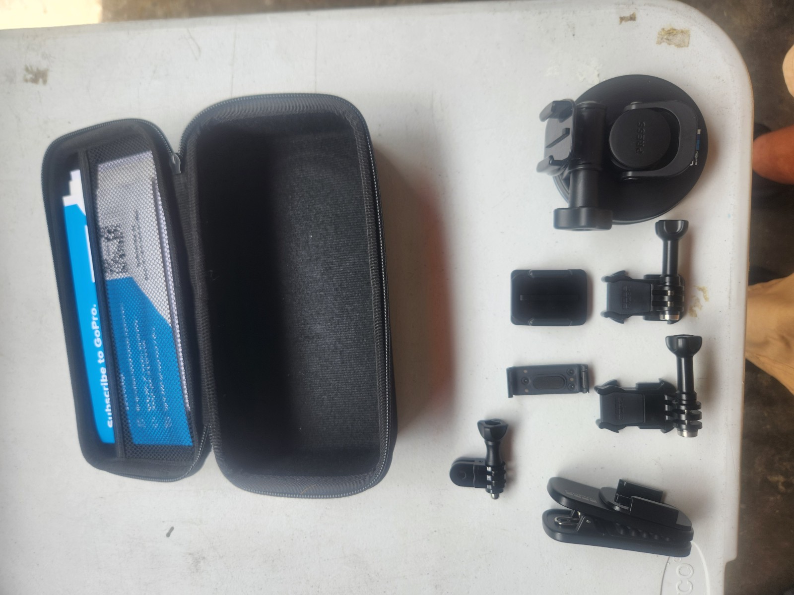 GoPro Accessory Bundle Case Mounts Floaty NO CAMERA