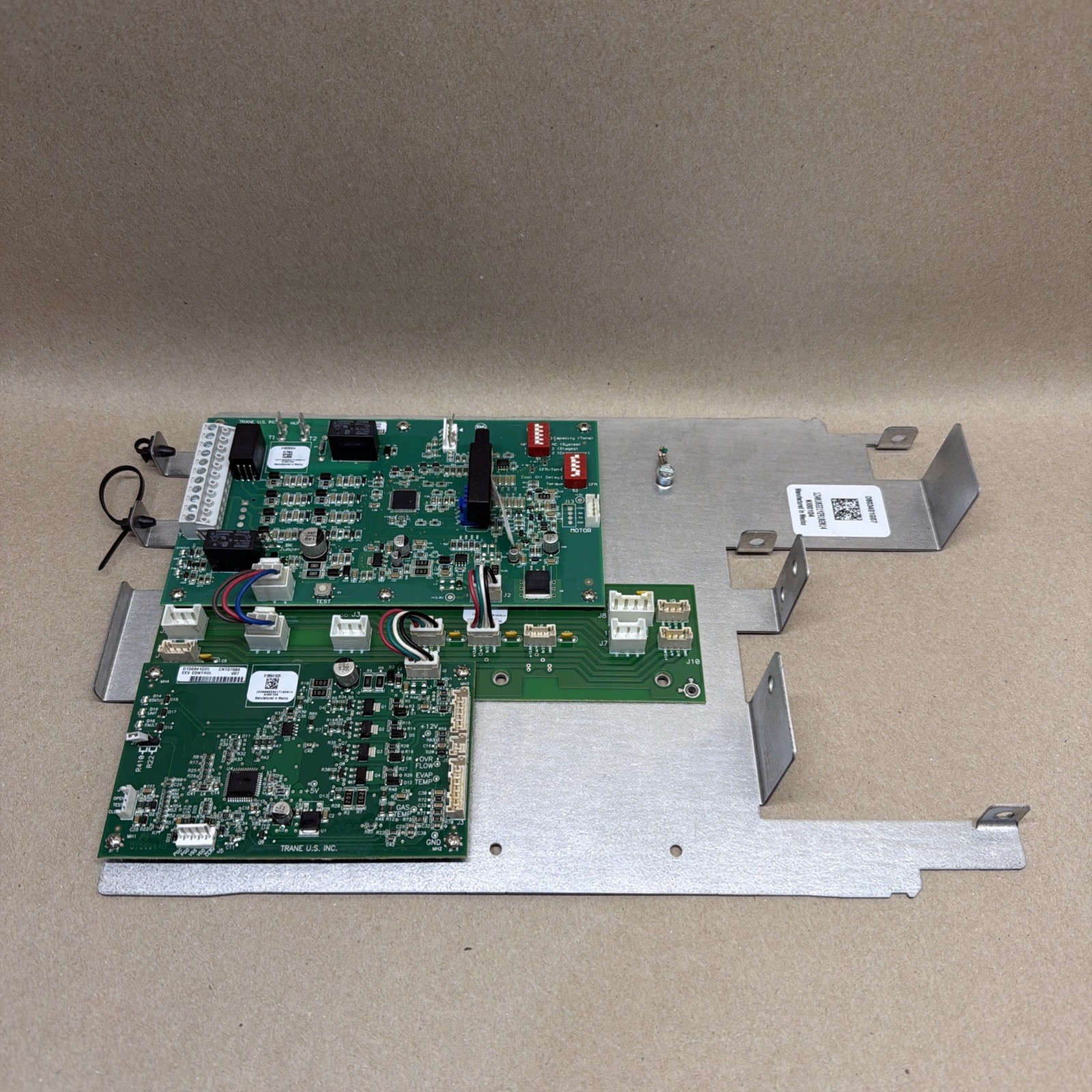 Trane D803401G07 Complete Control Board w/ Back Panel K100104 CNT07086