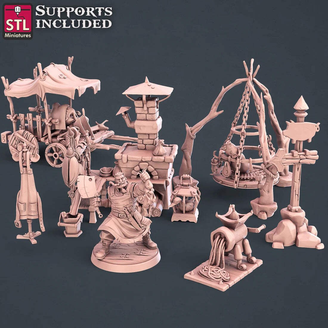 STL-01c - Butcher Set - 32mm - December 2020