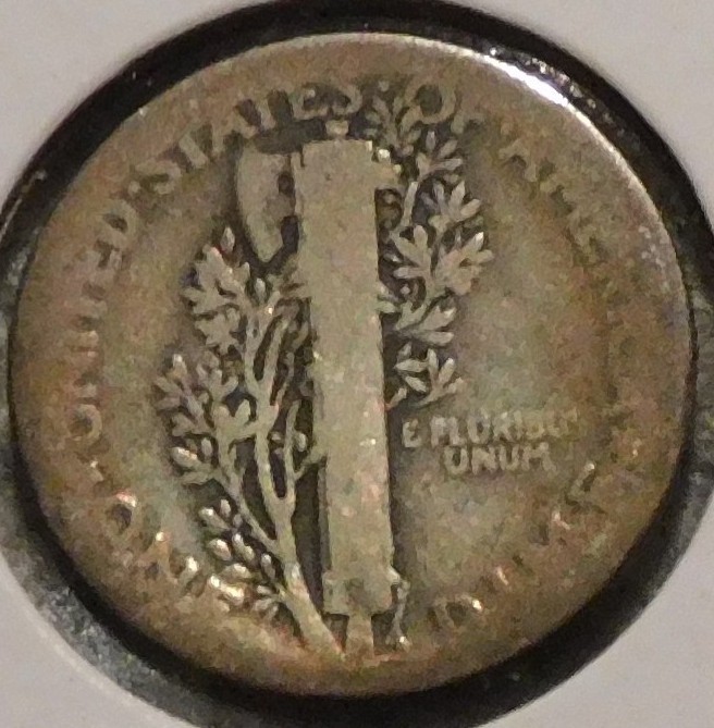 Silver Dime - Mercury - 1917 [03]