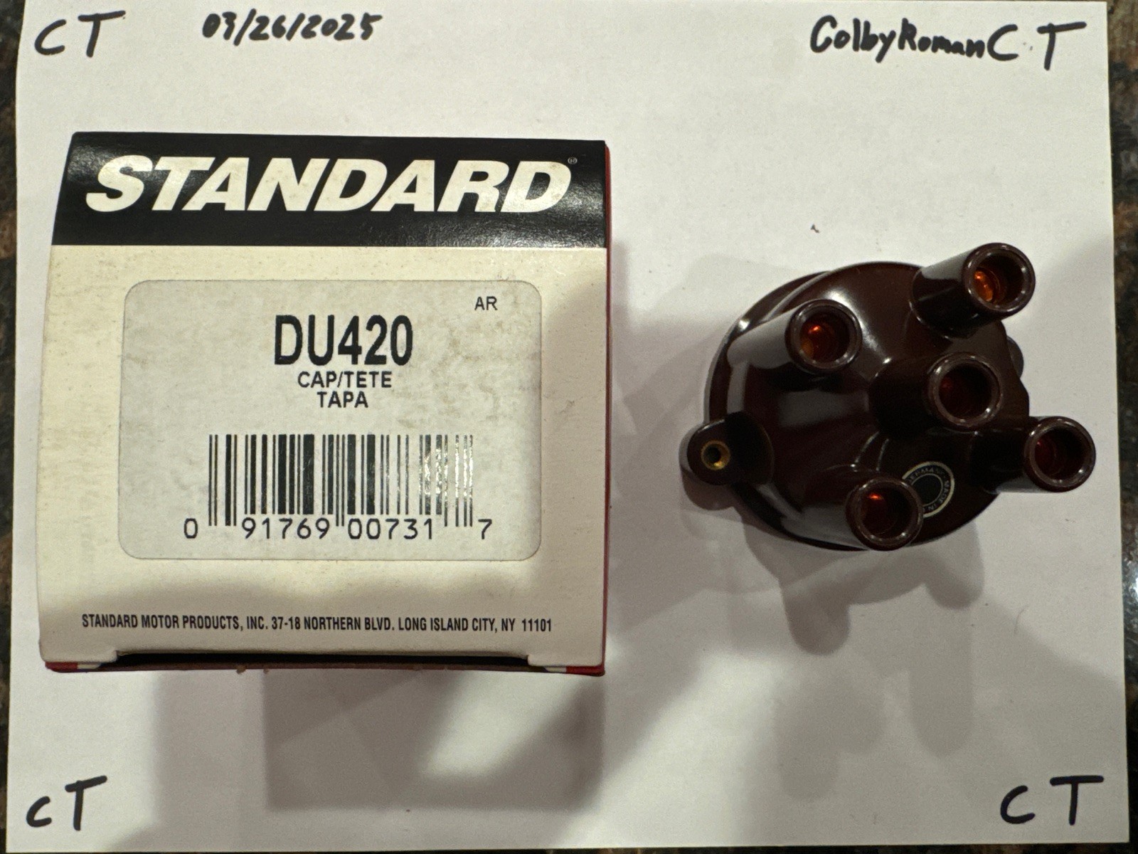Distributor Cap Standard DU-420
