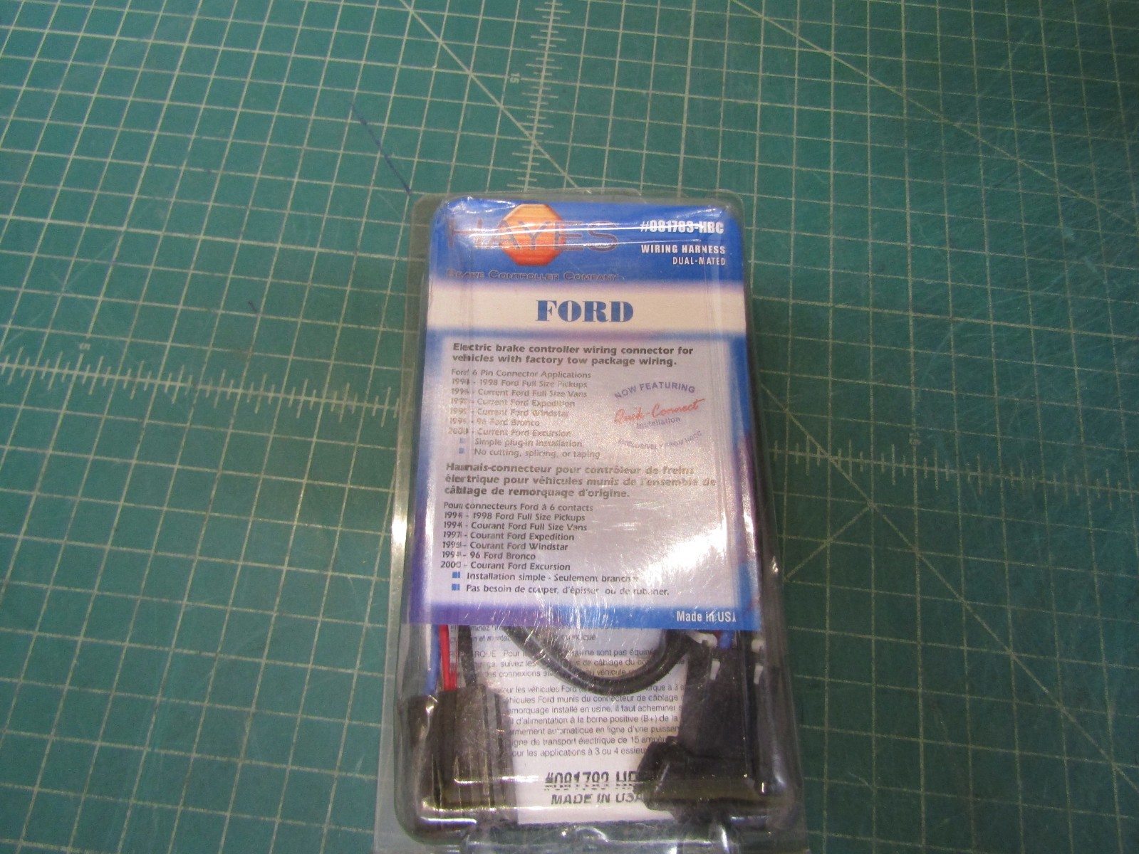 1 Hayes 081783-HBC Ford Lincoln Mercury Trailer Brake Controller Harness 1992-20