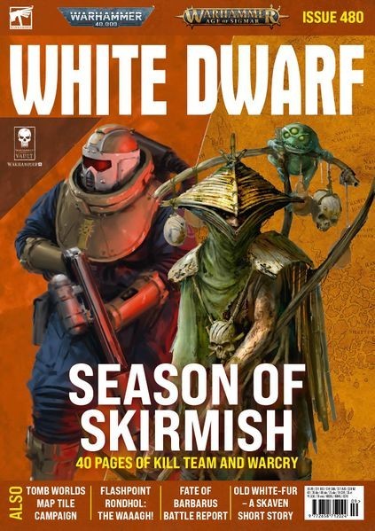 Games Workshop Warhammer White Dwarf Magazine Issue 480