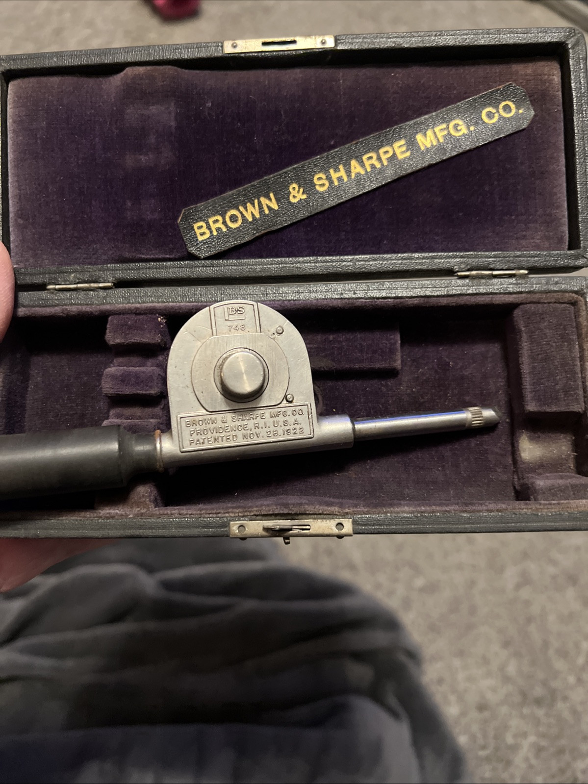 Brown & Sharpe 748  Calipers speed indicator
