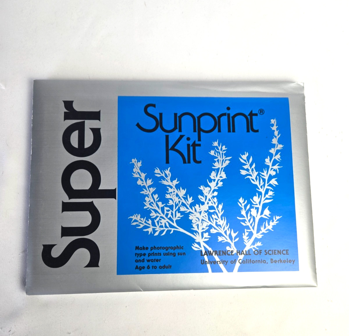 Vintage 1975 NOS Super Sunprint Kit Solar Print Paper Sun Powered Art