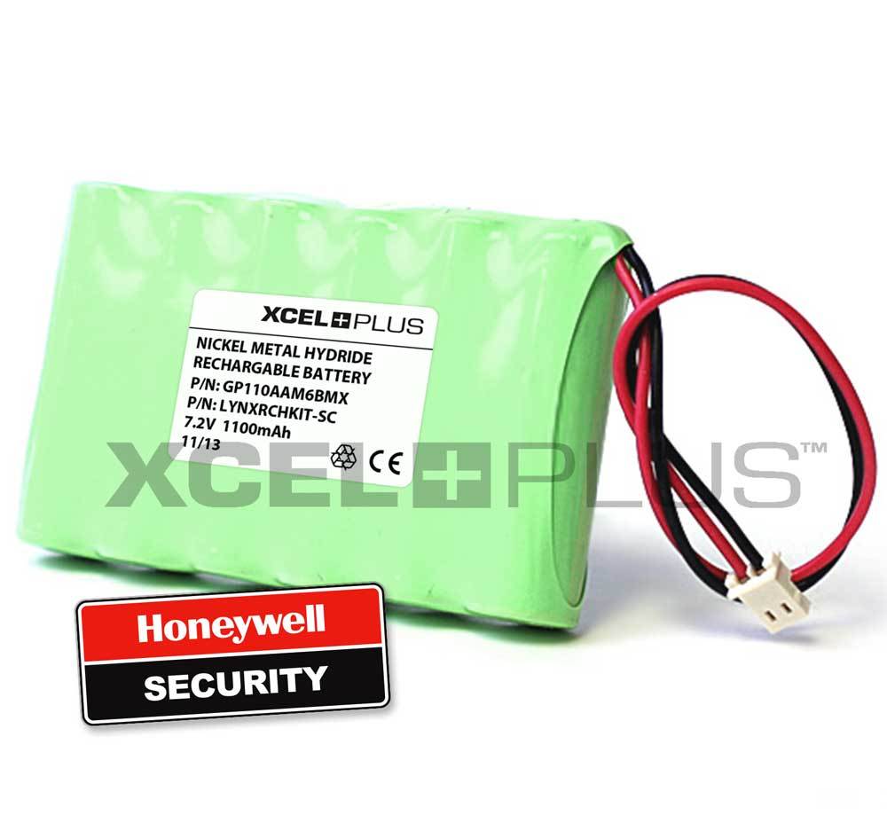 Honeywell Ademco LYNX Series 7.2V Control Panel Alarm Battery Pack LYNXRCHKIT
