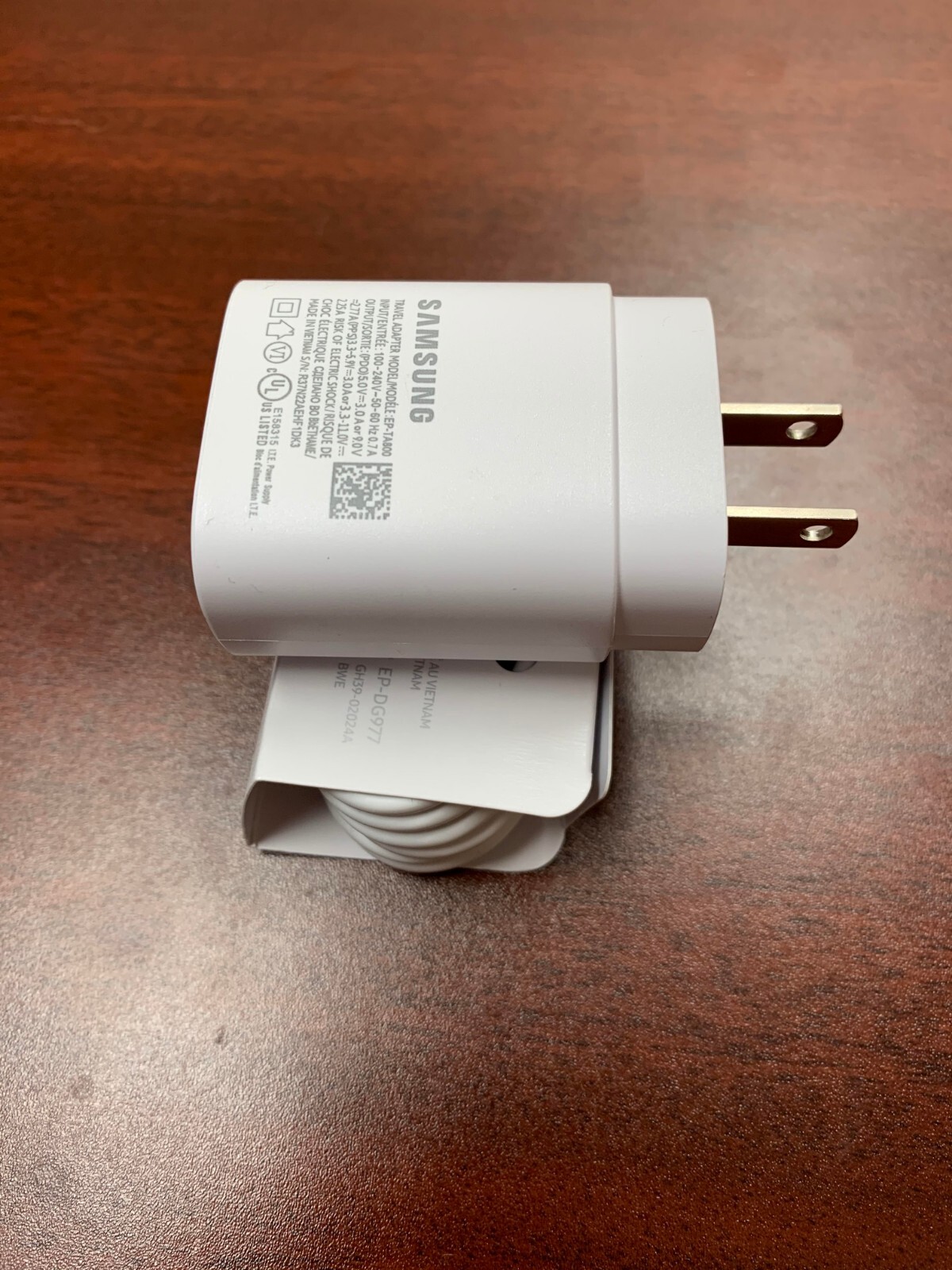 Original Samsung Galaxy A54 25W Super Fast Wall Charger & Type C Cable
