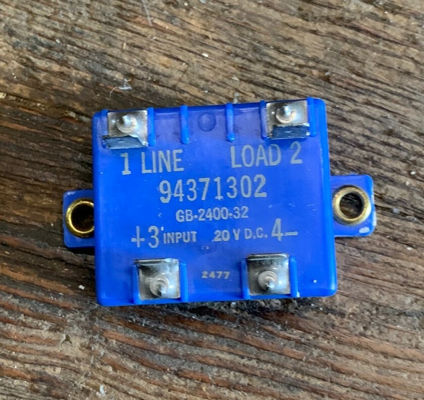 GRIGSBY-BARTON 94371302 SOLID STATE RELAY GB-2400-32 20VDC