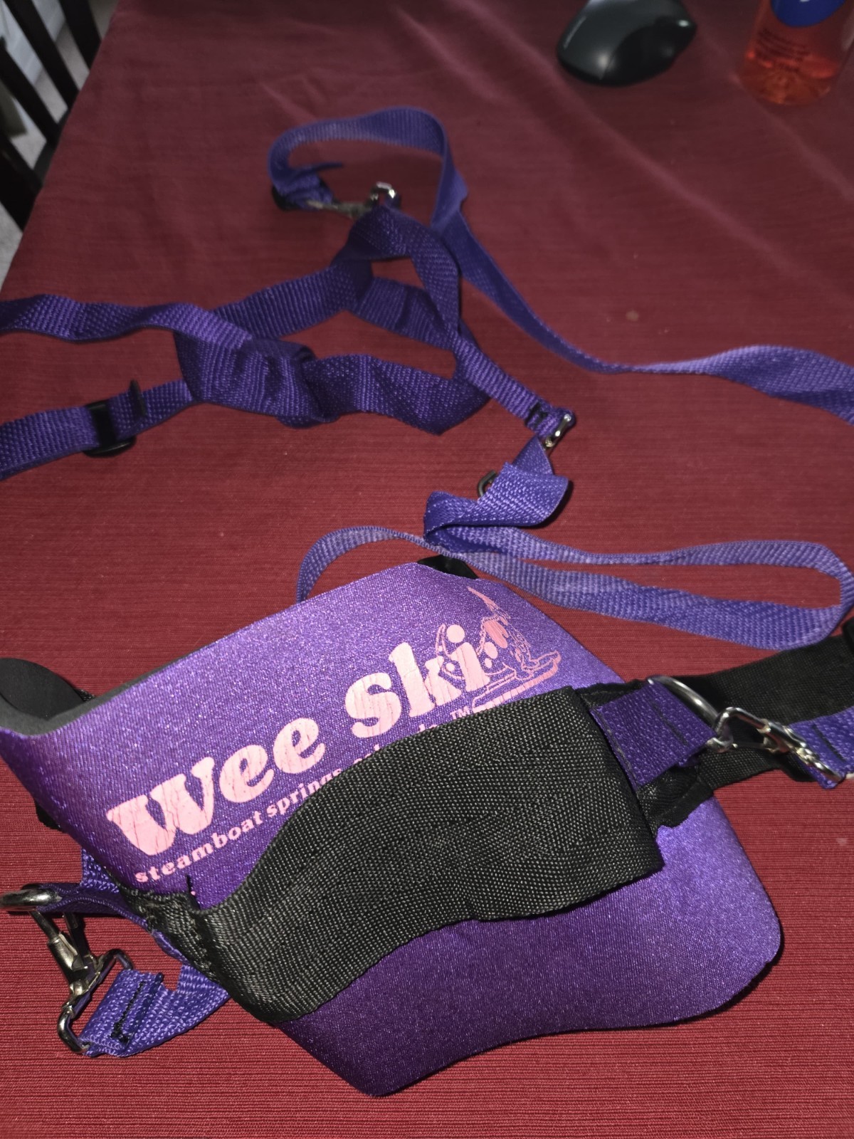 Child Ski Harness Purple Snowboard Trainer Safety Harness