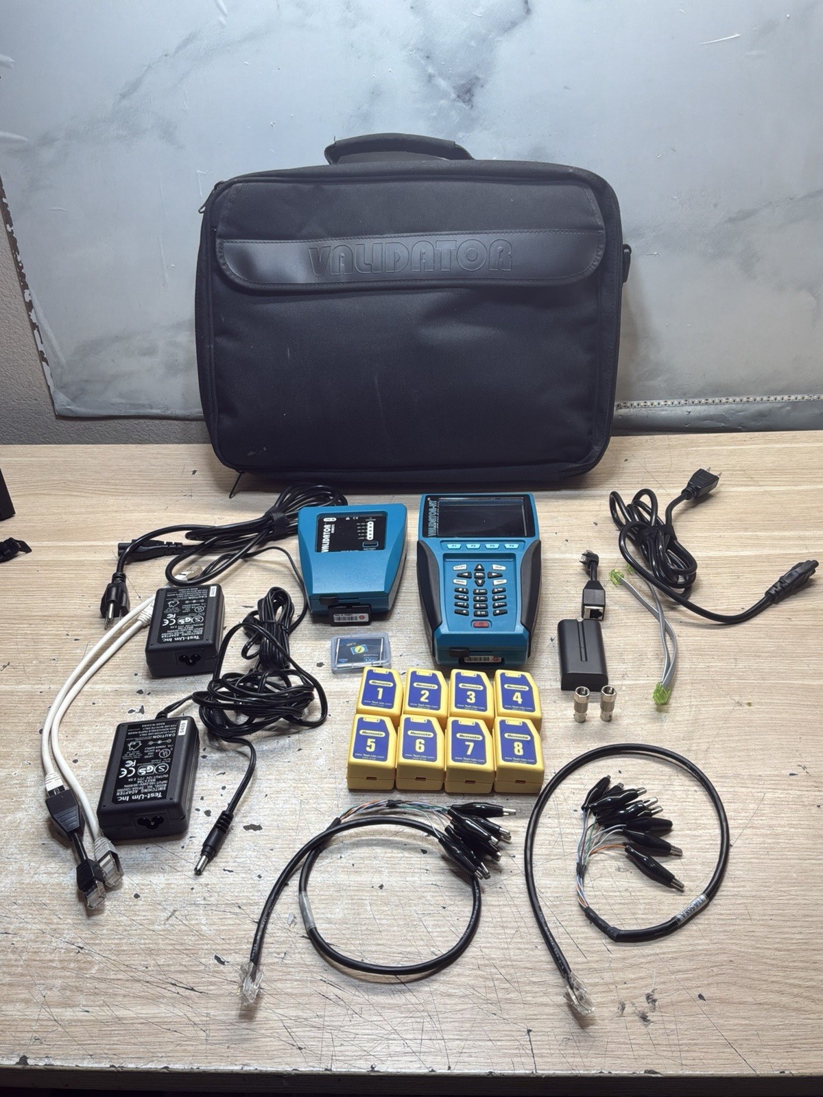 TEST-UM Validator NT905 Validator-NT905 Network LAN Ethernet Tester /JUA4017
