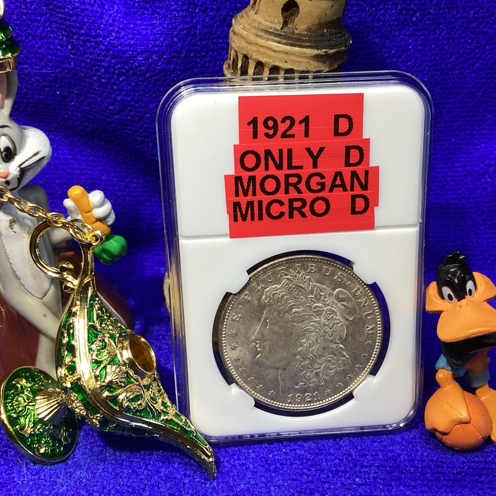 1921 D MORGAN SILVER 💰 ONLY “ D “ MINTED MICRO “ D “ UNCIRCULATED