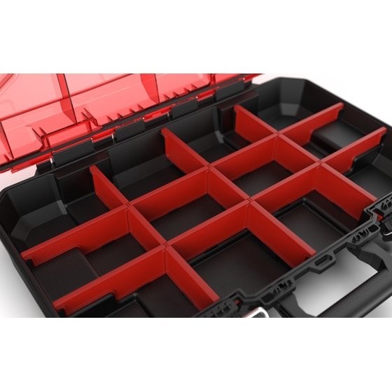 Hyper Tough Hyper Stack Modular Shallow Organizer with Movable Dividers
