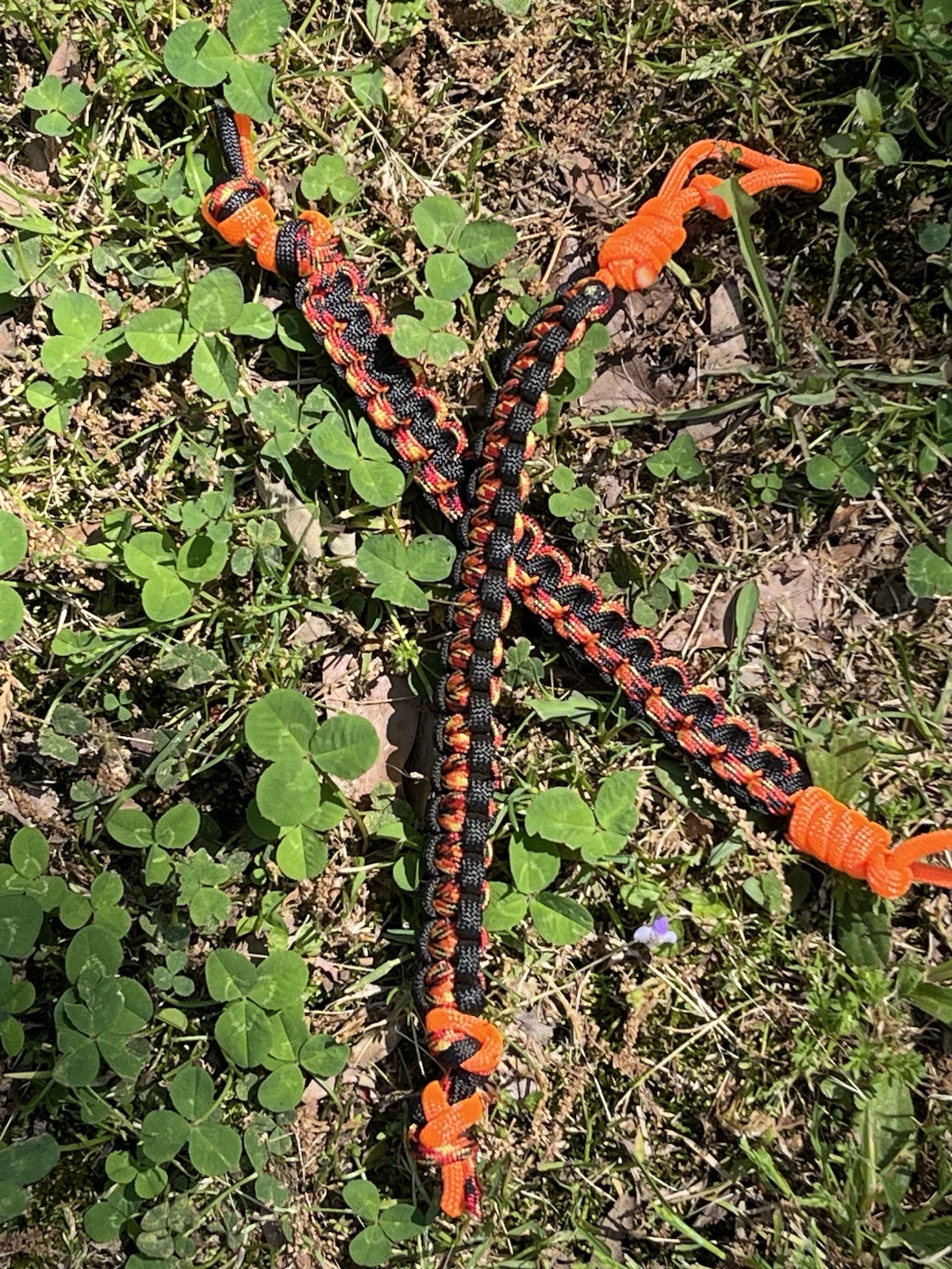 Paracord Bull rope Bell Strap