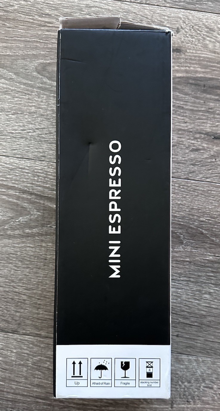 Portable Rechargeable Espresso Coffee Maker Machine Capsule