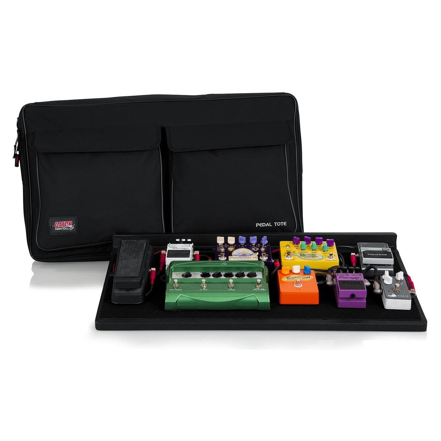 Gator GPTPROPWR 30" X 16" Wood Pedal Board w/ Black Nylon Carry Bag