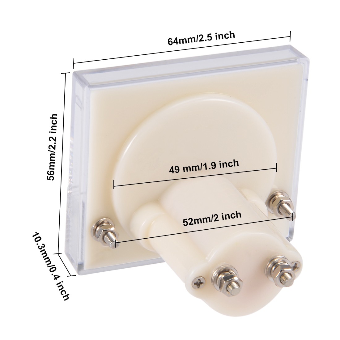 85C1-A Analog Current Panel Meter DC 30mA Ammeter with Pulse