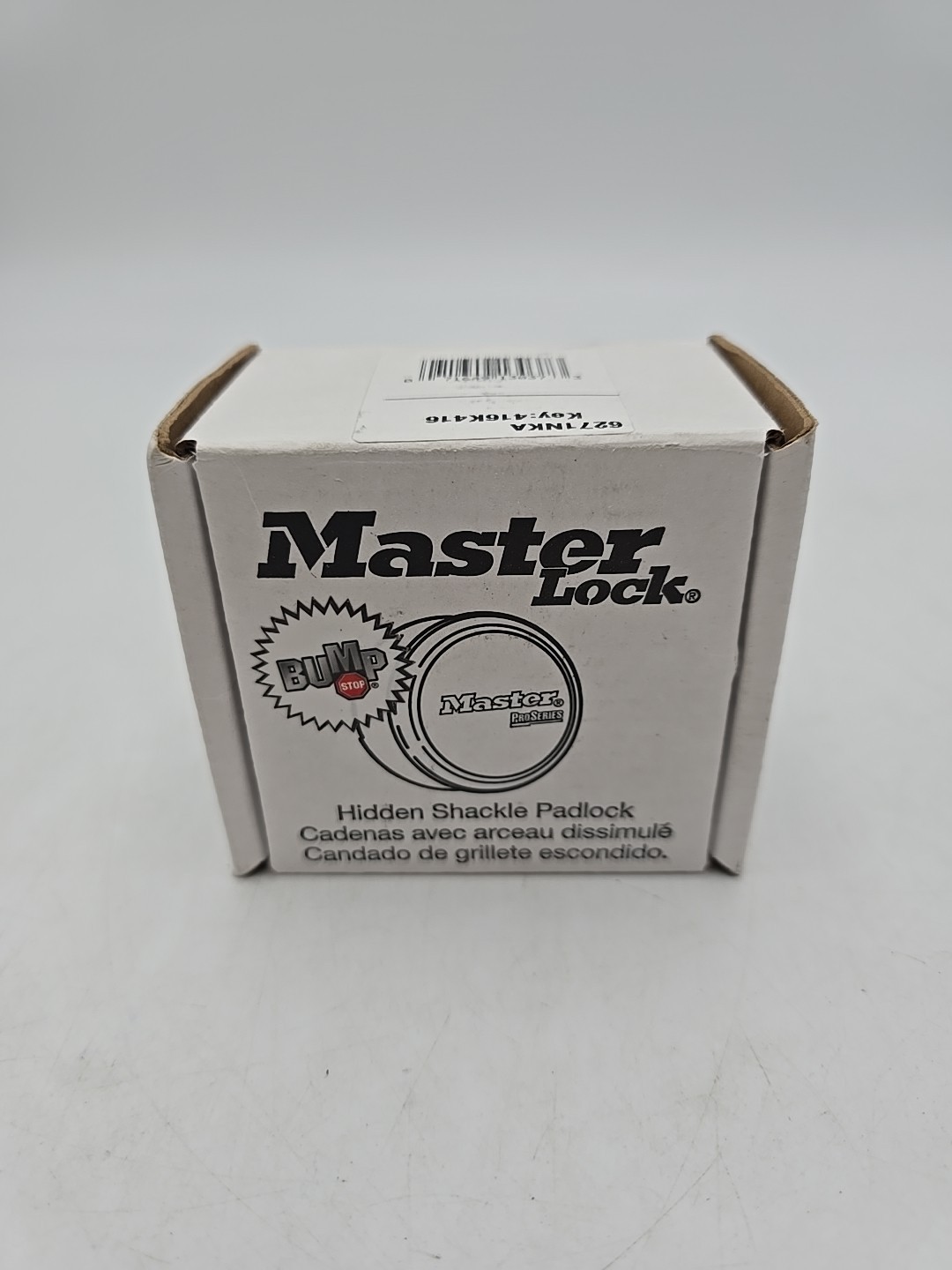 Master Lock Pro Series Hidden Shackle Padlocks, Keyed Alike 6271NKA w/ BumpStop