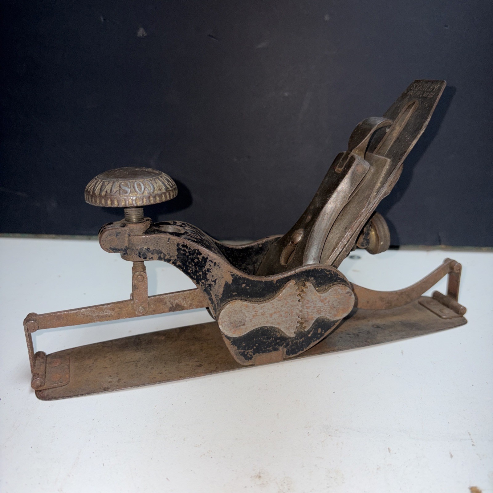 Stanley No. 113 Contour Plane Missing Wood Handle!